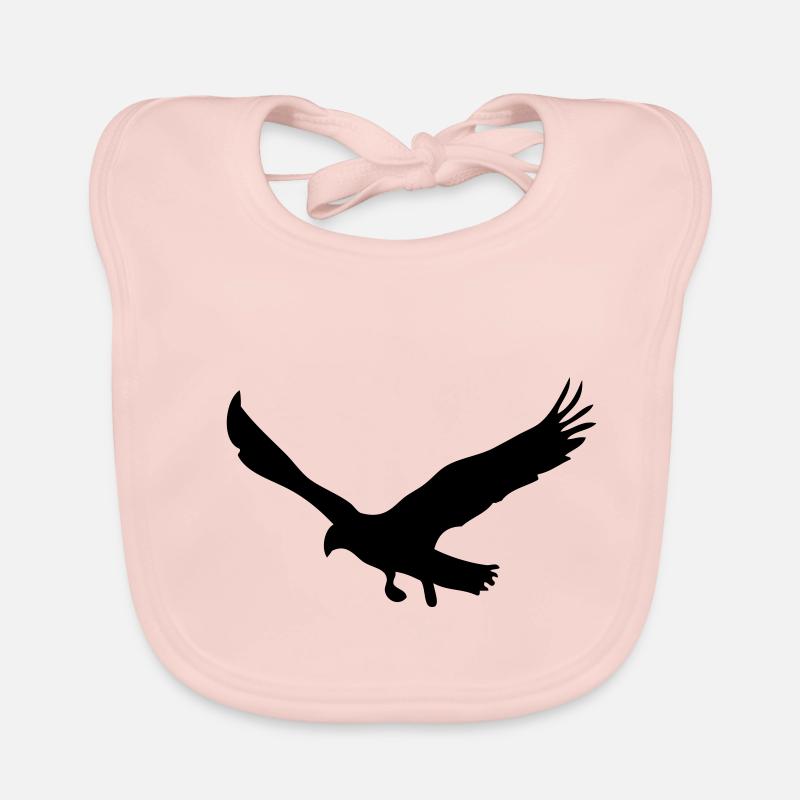 aigle - Bavoir bio Bébé - rose