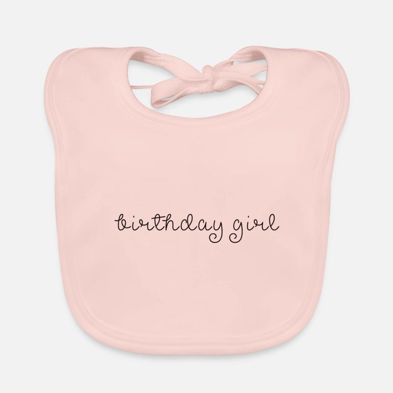 Idée cadeau fille d'anniversaire Bavoir bio Bébé