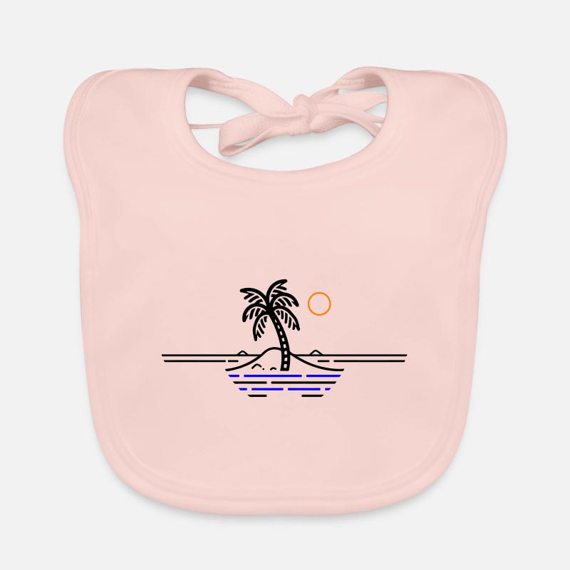 Palm Island Holidays Organic Baby Bibs