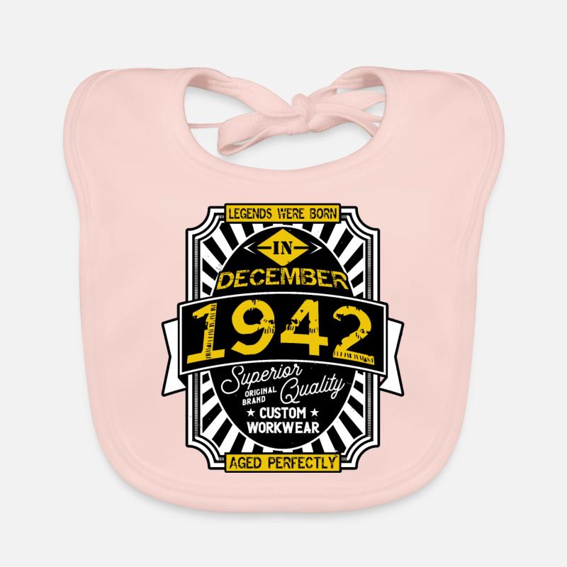 1942 DECEMBER Organic Baby Bibs