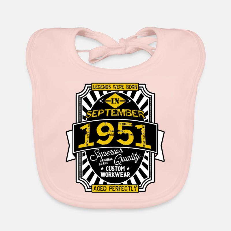 1951 SEPTEMBER Organic Baby Bibs