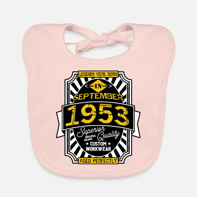 1953 SEPTEMBER Organic Baby Bibs