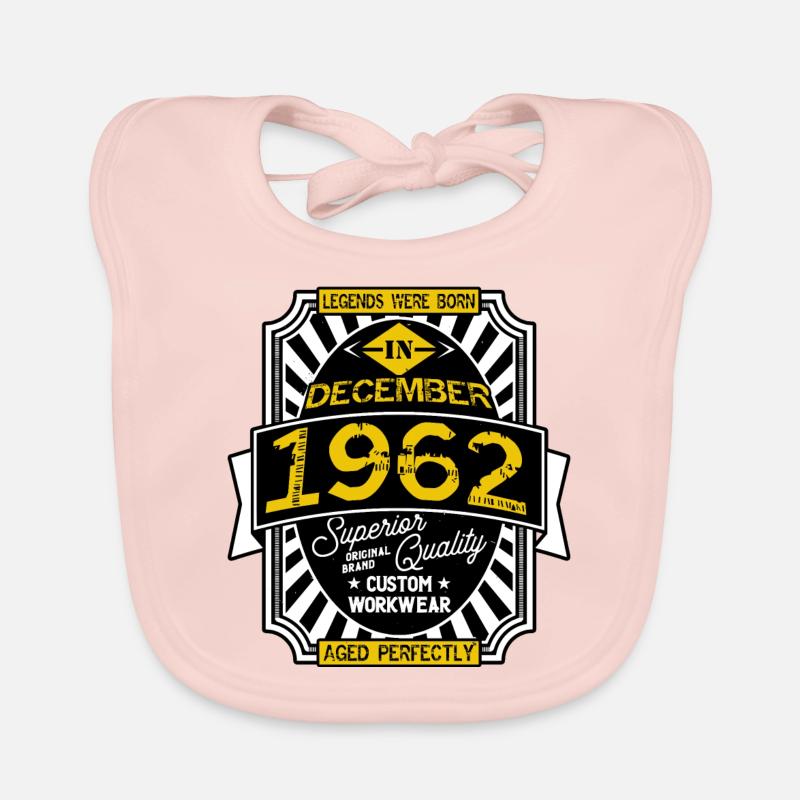 1962 DECEMBER Organic Baby Bibs