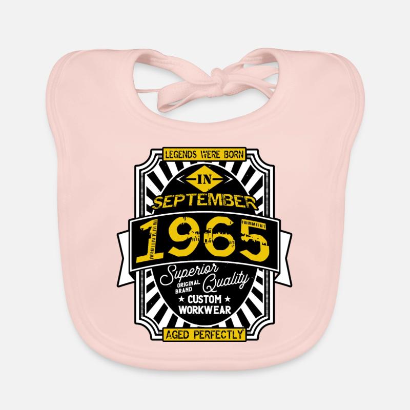 1965 SEPTEMBER Bavoir bio Bébé