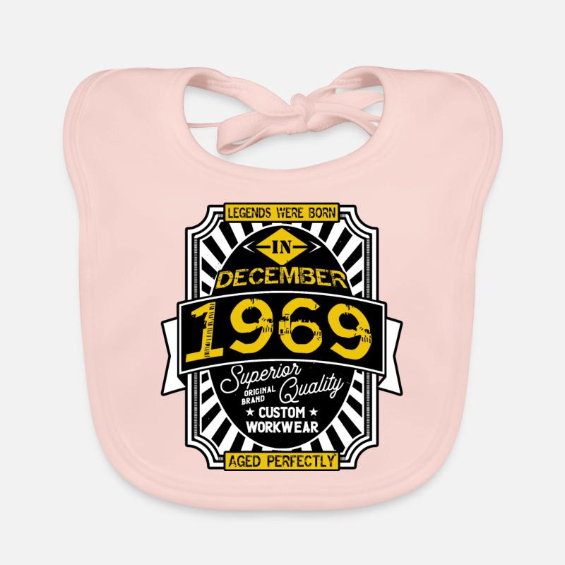 1969 DECEMBER Organic Baby Bibs