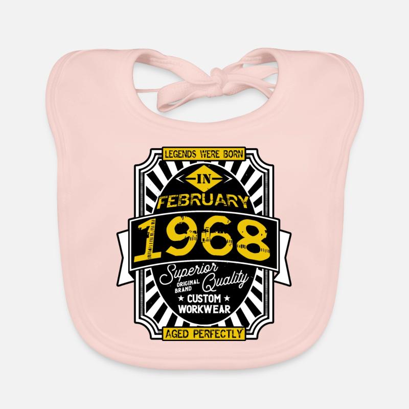 1968 FEBRUARY Organic Baby Bibs
