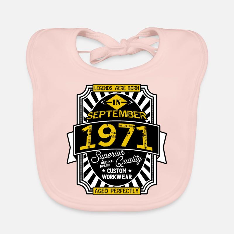 1971 SEPTEMBER Organic Baby Bibs