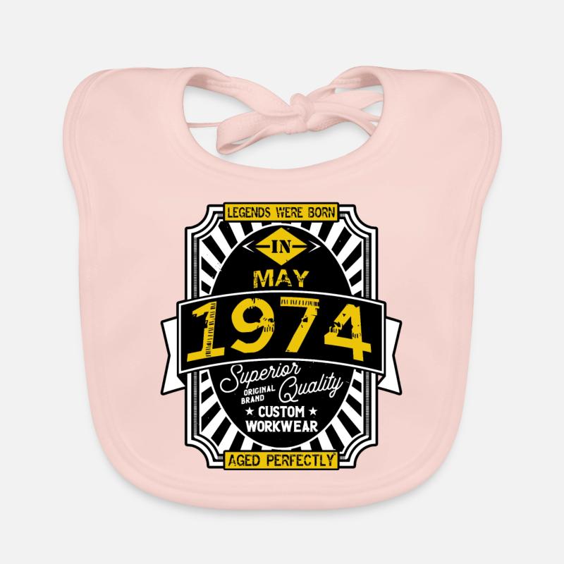 1974 MAY Organic Baby Bibs