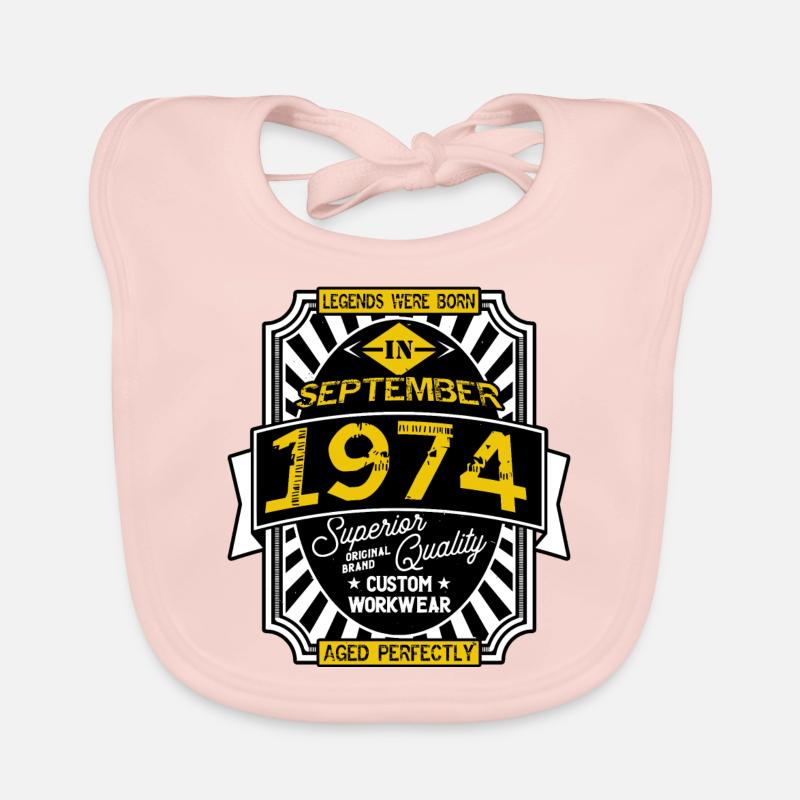 1974 SEPTEMBER Bavoir bio Bébé