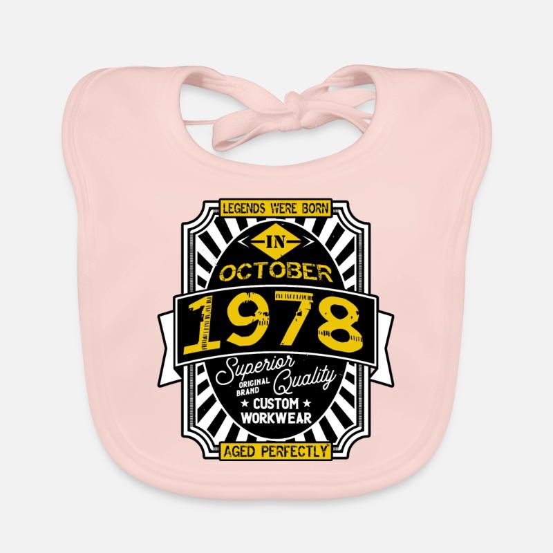 1978 OCTOBER Organic Baby Bibs