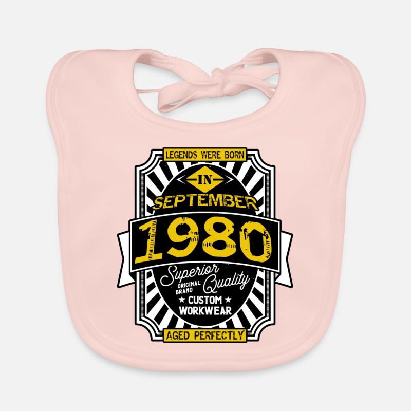 1980 SEPTEMBER Organic Baby Bibs