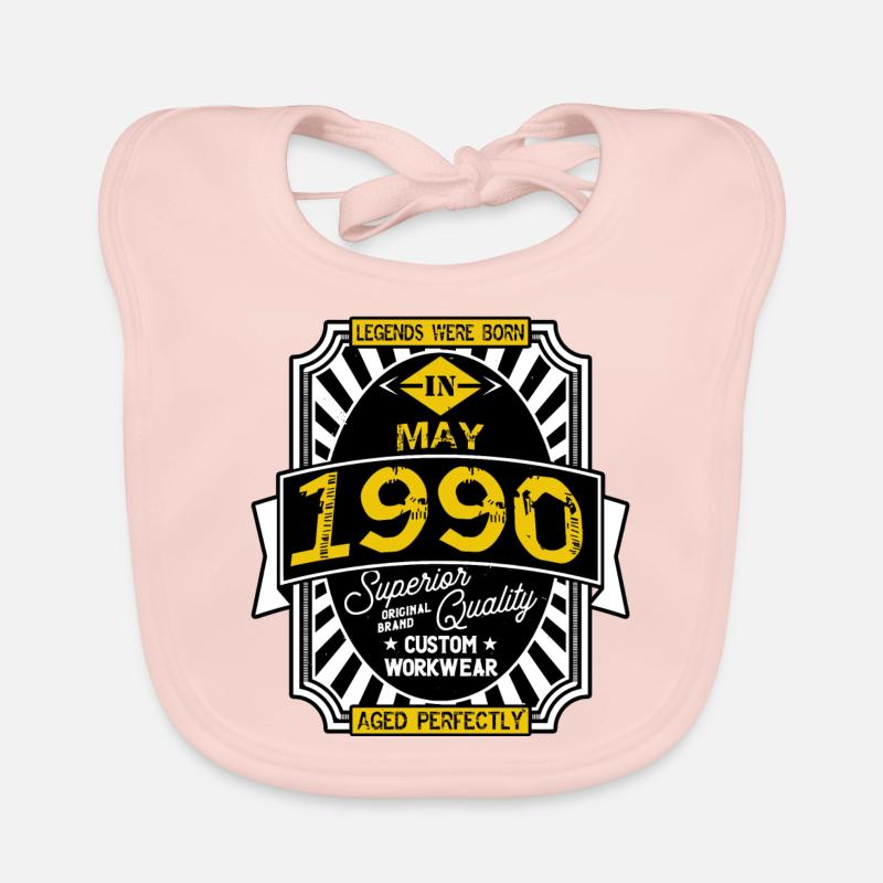 1990 MAY Organic Baby Bibs