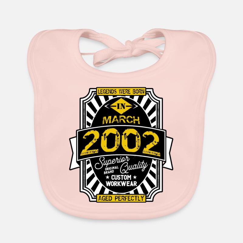 2002 MARCH Organic Baby Bibs