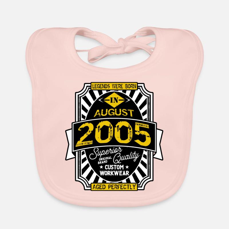 2005 AUGUST Organic Baby Bibs