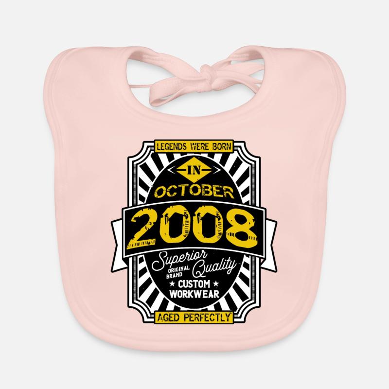 2008 OCTOBER Organic Baby Bibs