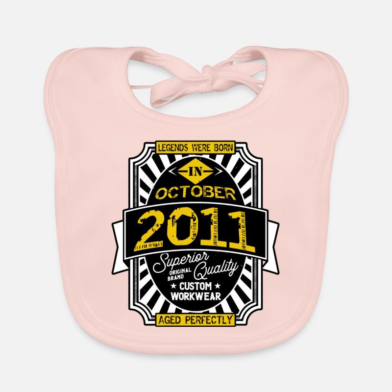 2011 OCTOBER Organic Baby Bibs