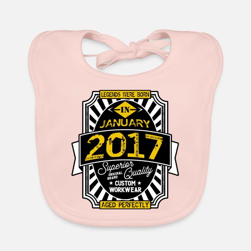 2017 JANUARY Organic Baby Bibs