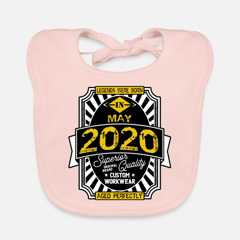 2020 MAY Organic Baby Bibs