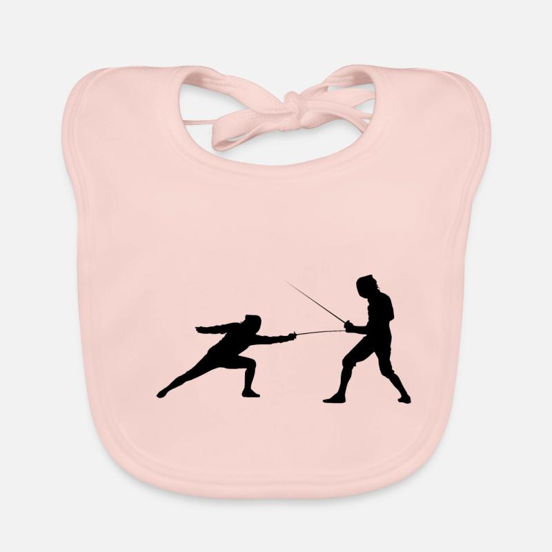 Fechten Baby Bio-Lätzchen