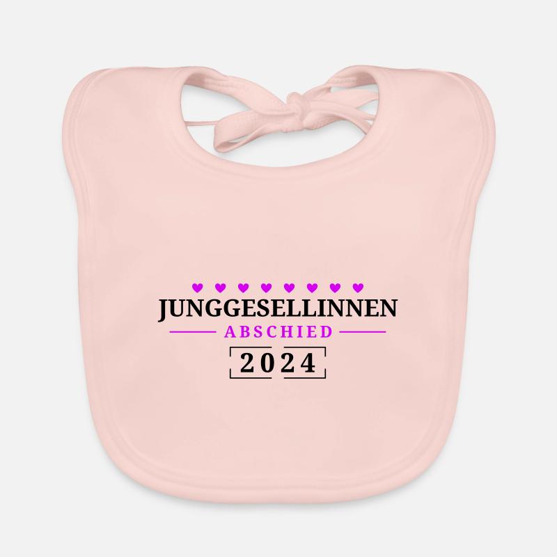 Jga 2024 Junggesellinnenabschied Baby Bio-Lätzchen