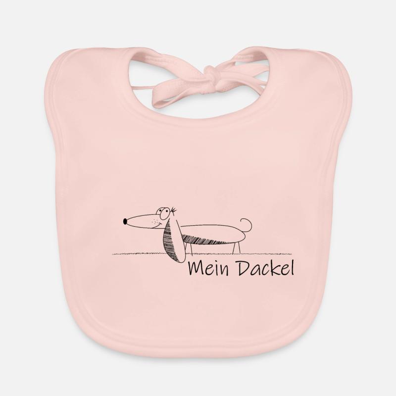 Mon teckel Bavoir bio Bébé