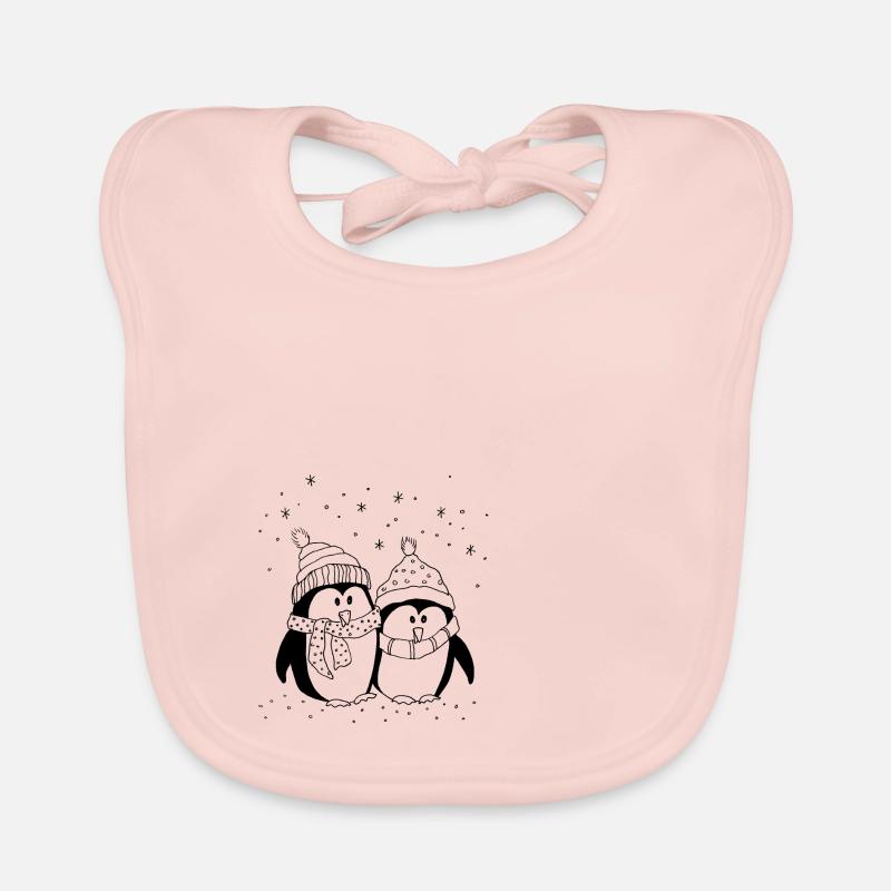 Pinguine Baby Bio-Lätzchen