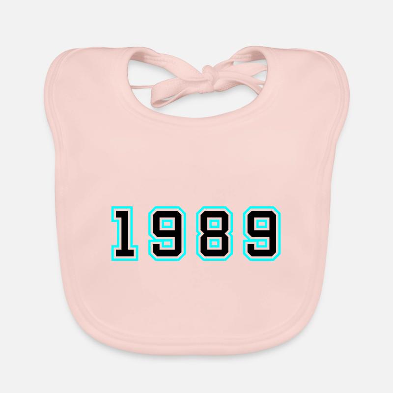 1989 Jahr Geburtstag Baby Bio-Lätzchen