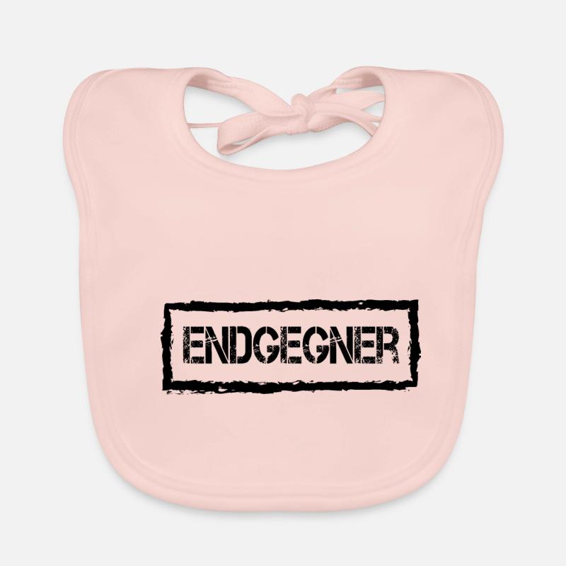 Der Endgegner, ein klasse Geschenk Baby Bio-Lätzchen