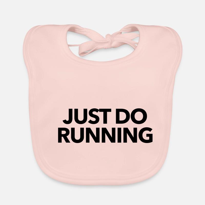 just do running Organic Baby Bibs