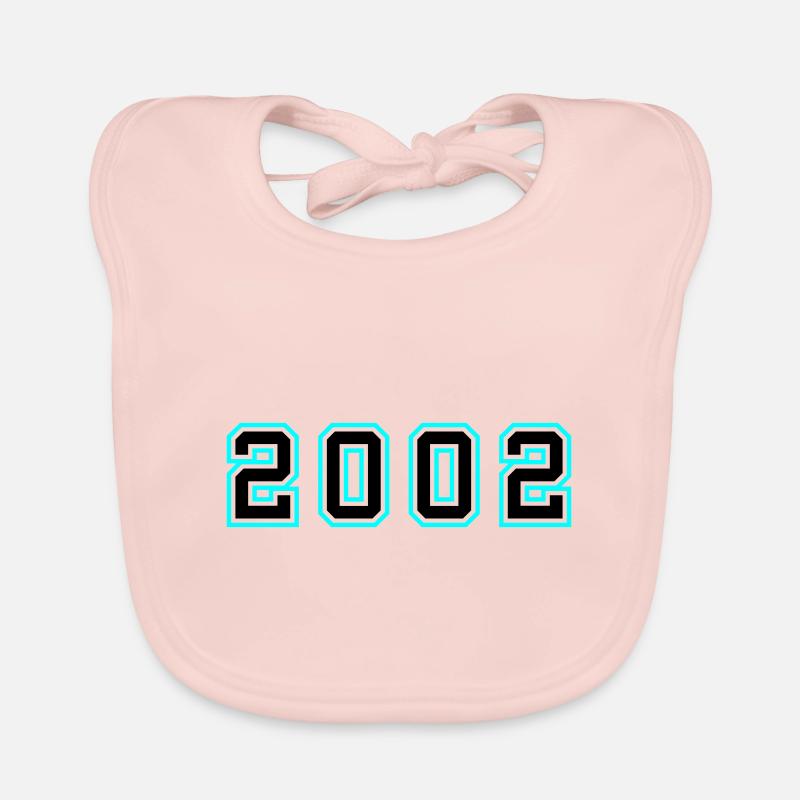2002 Jahr Geburtstag Baby Bio-Lätzchen