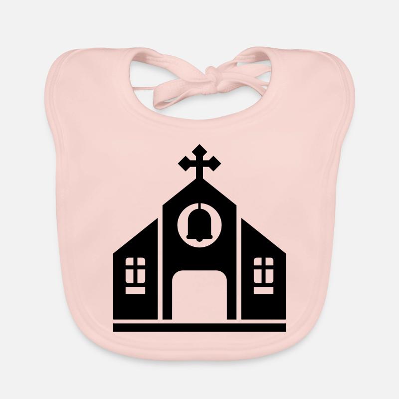 Église Bavoir bio Bébé