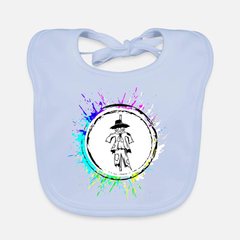 Épouvantail Bavoir bio Bébé