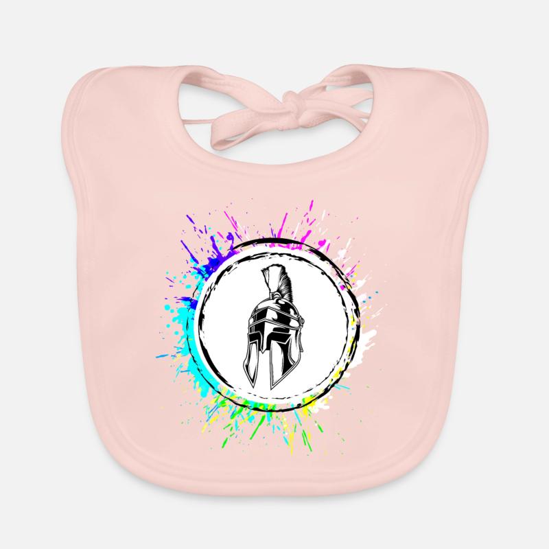 Cuisson colorée à la poêle Bavoir bio Bébé