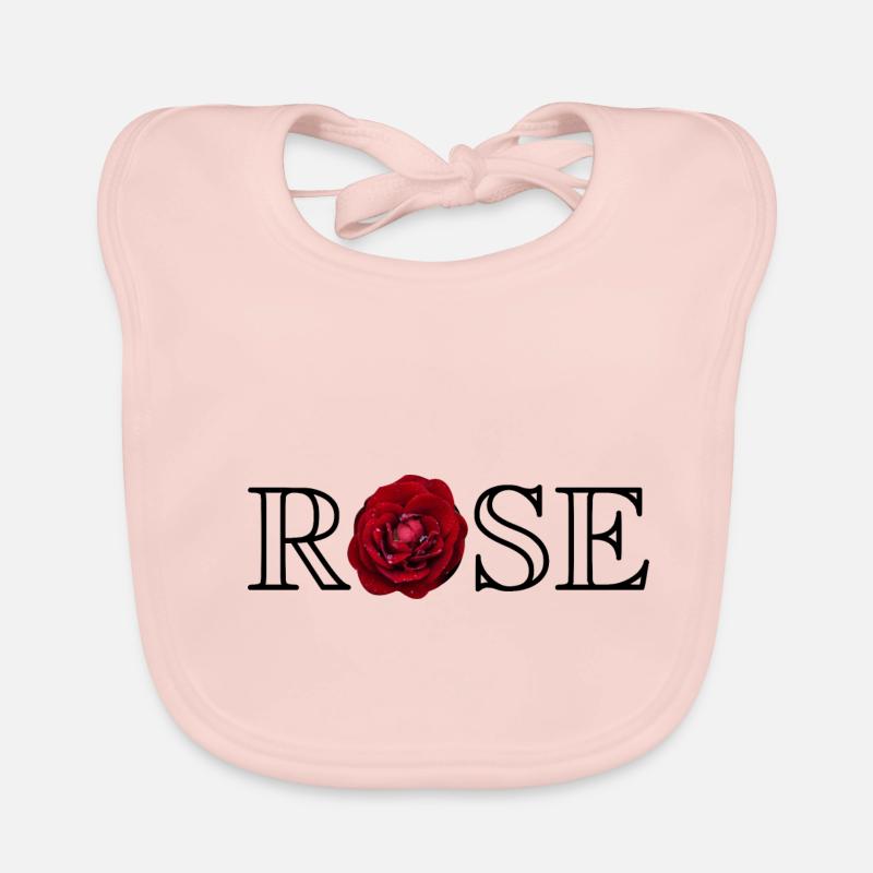 rose Organic Baby Bibs