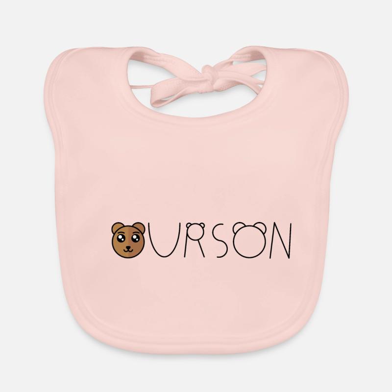 OURSON Bavoir bio Bébé