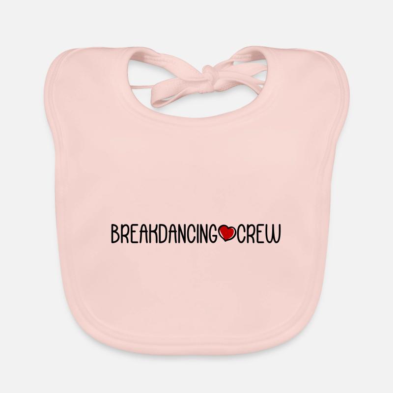 Breakdancing Crew Baby Bio-Lätzchen