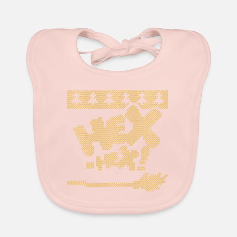 Bibi Blocksberg Ugly Sweater Design Hex Hex ! Bavoir bio Bébé