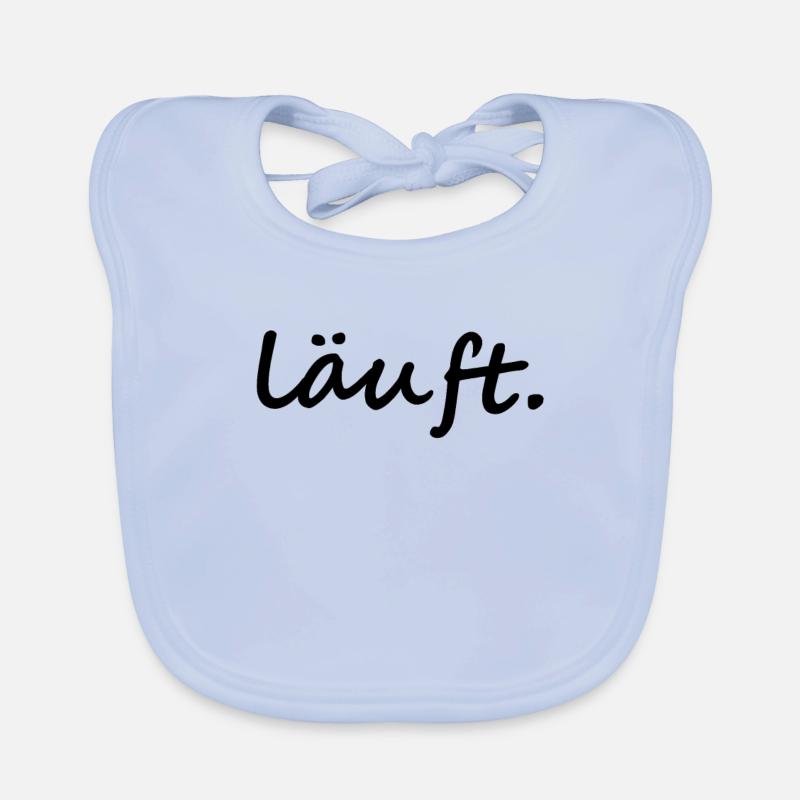 Exécution. Bavoir bio Bébé