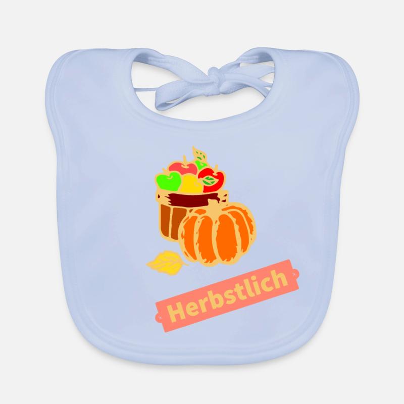 Herbst Baby Bio-Lätzchen