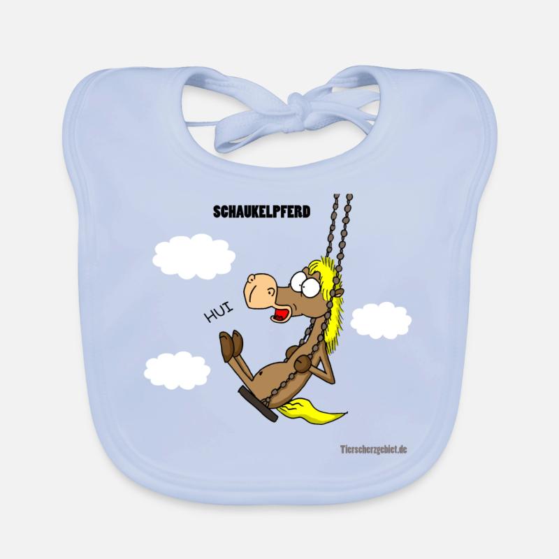 Schaukelpferd Baby Bio-Lätzchen
