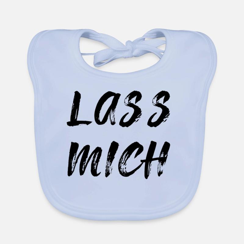 Lass mich Baby Bio-Lätzchen