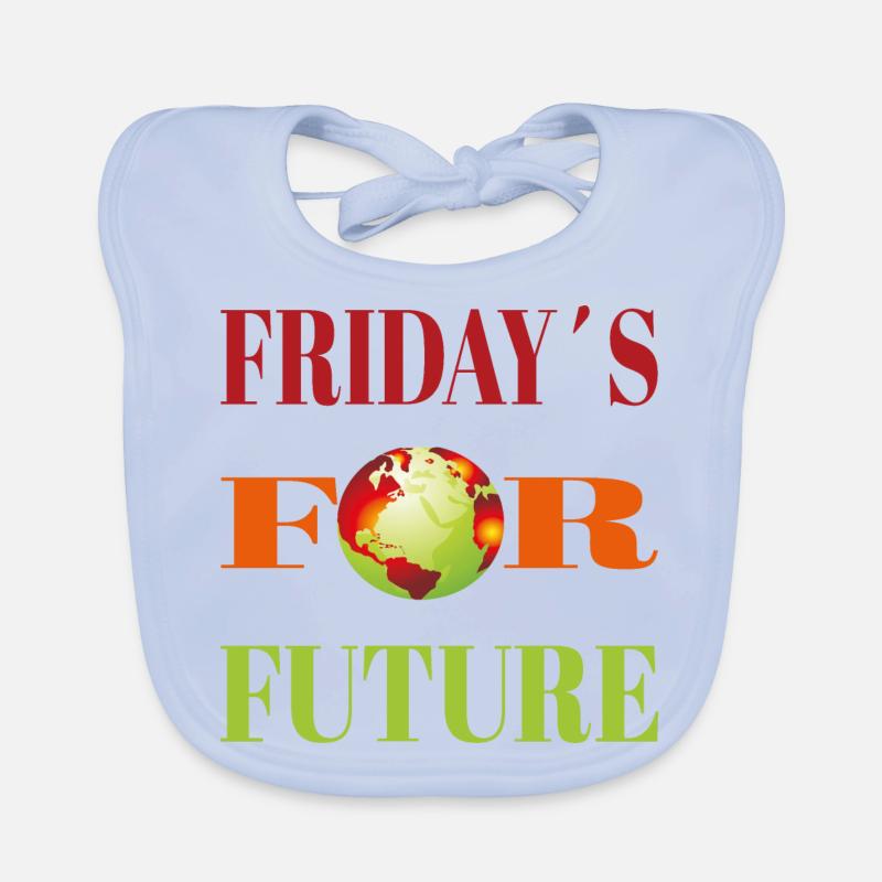 Fridays for future Baby Bio-Lätzchen