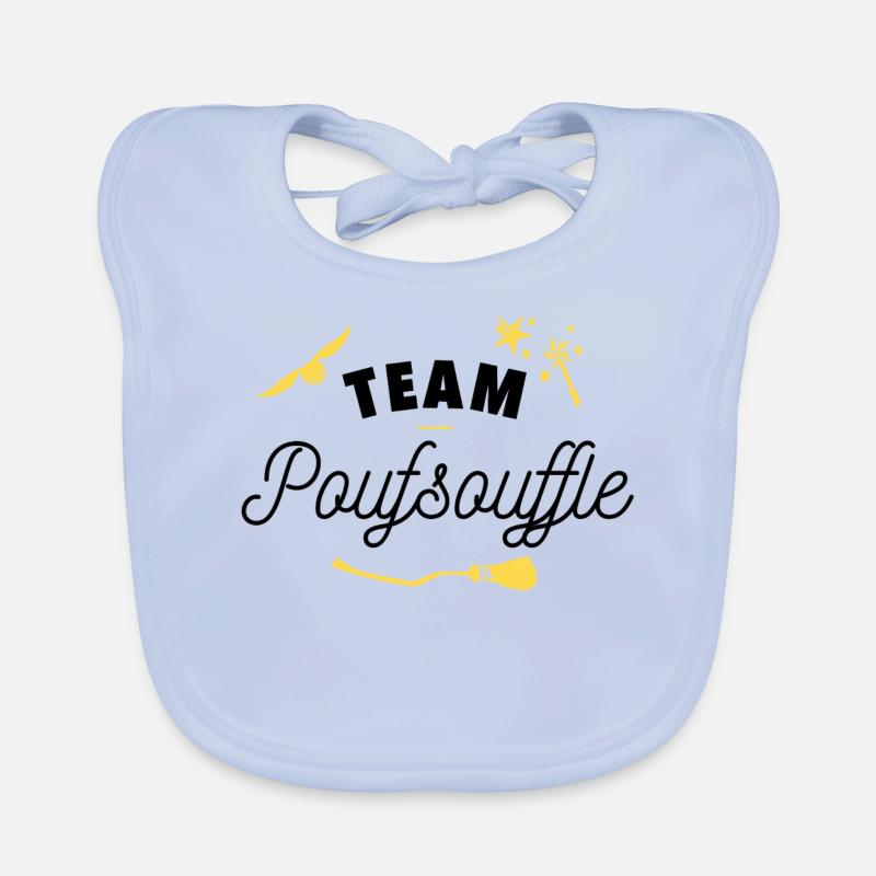 Team Poufsouffle Bavoir bio Bébé