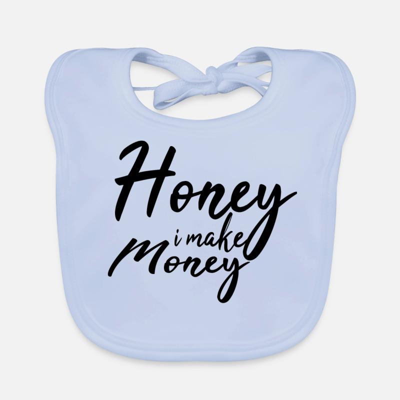 Honey i make money Organic Baby Bibs