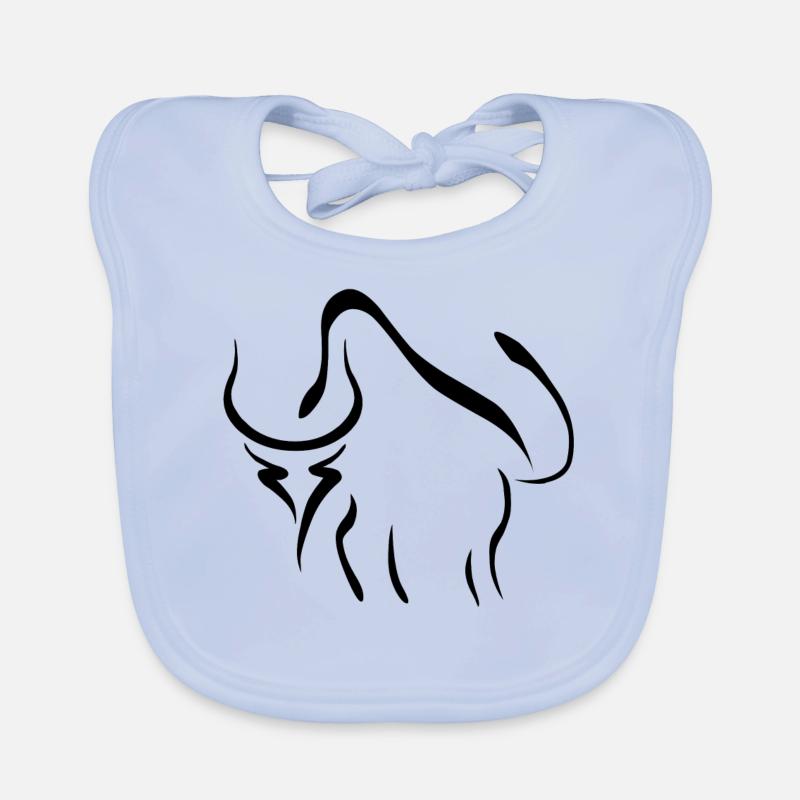 Büffel Baby Bio-Lätzchen