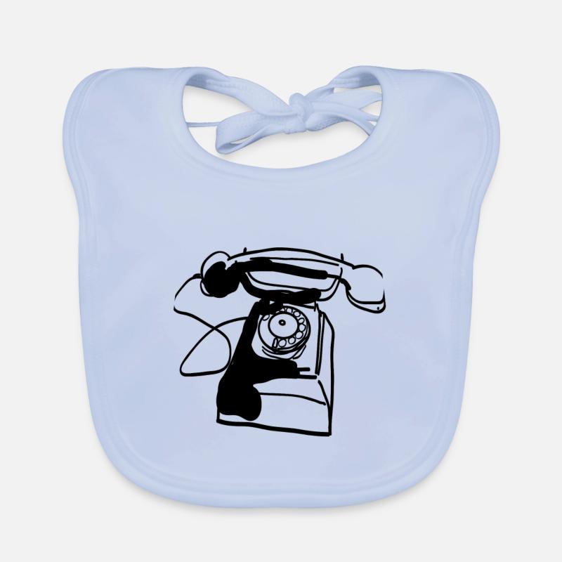 GAMLE TELEFON Hagesmække af økologisk bomuld