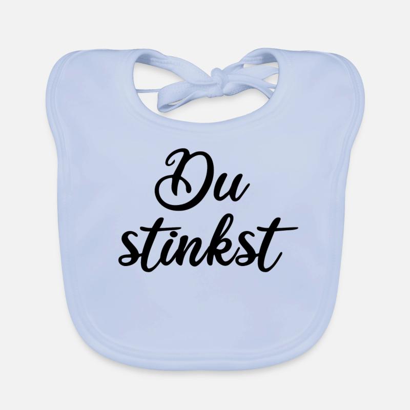 Du stinkst Baby Bio-Lätzchen