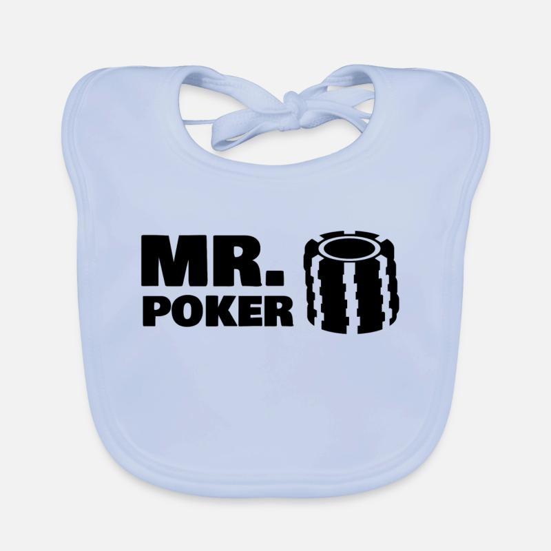 MR POKER Baby Bio-Lätzchen