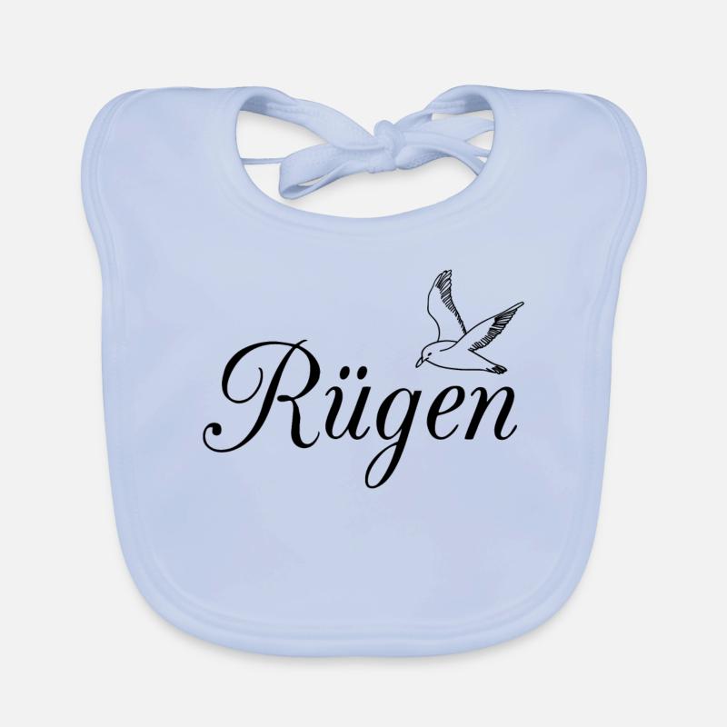 Rügen Möwe Baby Bio-Lätzchen