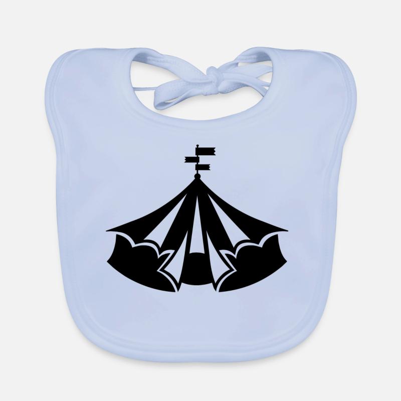circus Organic Baby Bibs